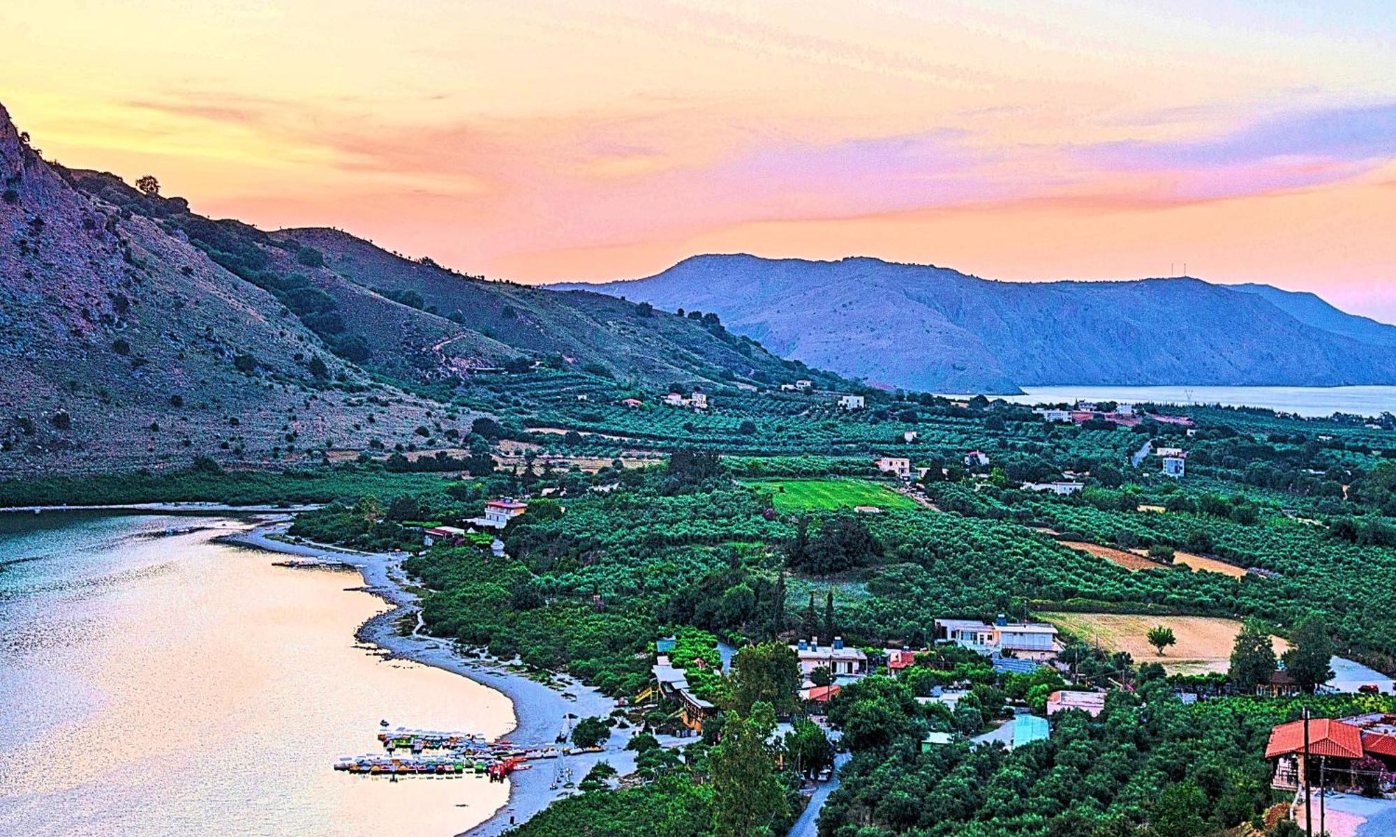 Cretan Sunrise Villa Heated Pool Dhimitroulianá Eksteriør billede