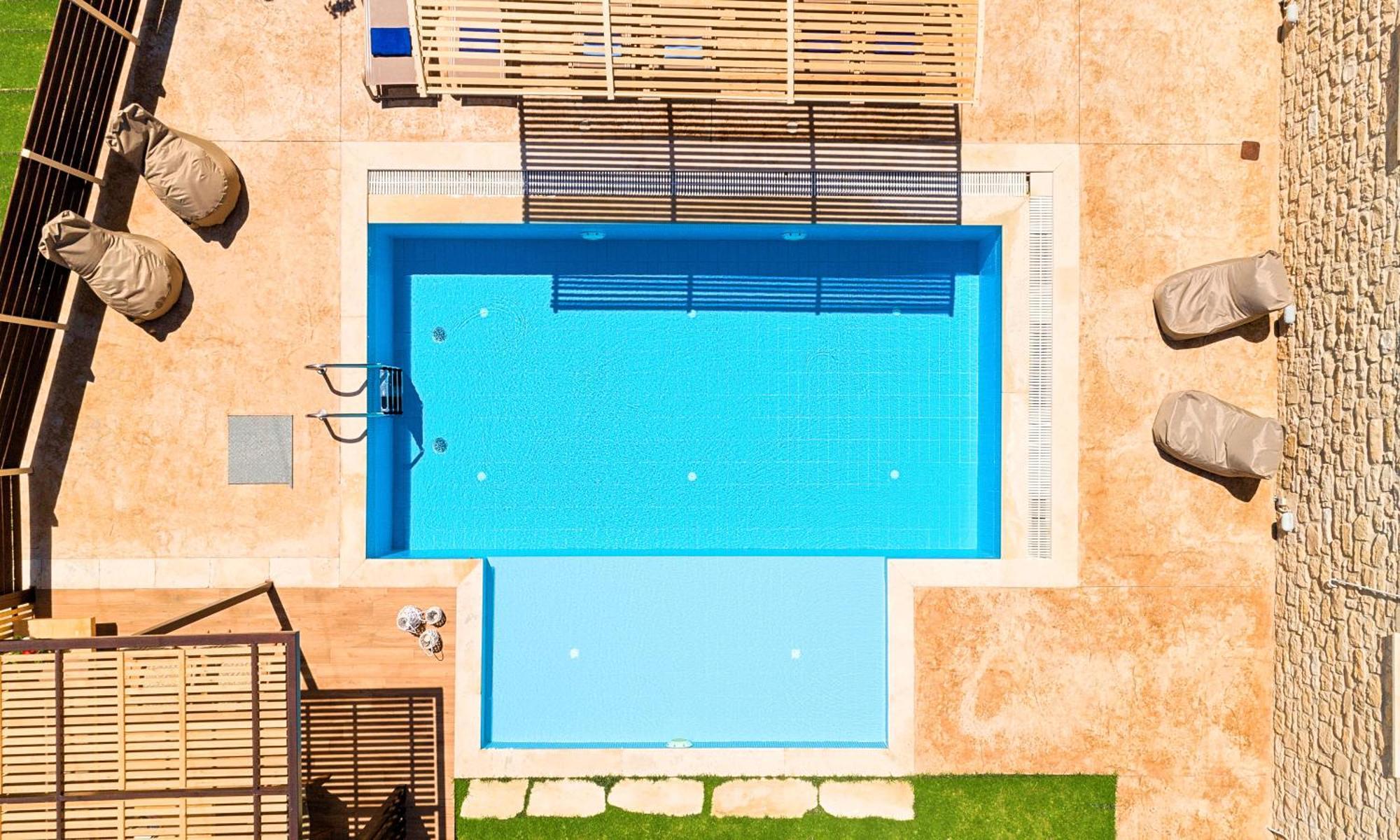 Cretan Sunrise Villa Heated Pool Dhimitroulianá Eksteriør billede