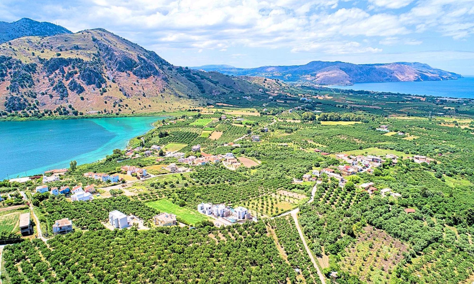 Cretan Sunrise Villa Heated Pool Dhimitroulianá Eksteriør billede