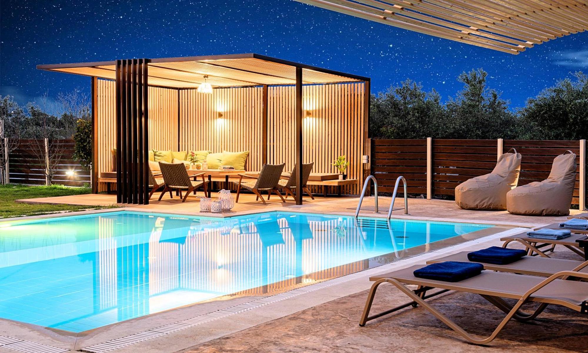 Cretan Sunrise Villa Heated Pool Dhimitroulianá Eksteriør billede