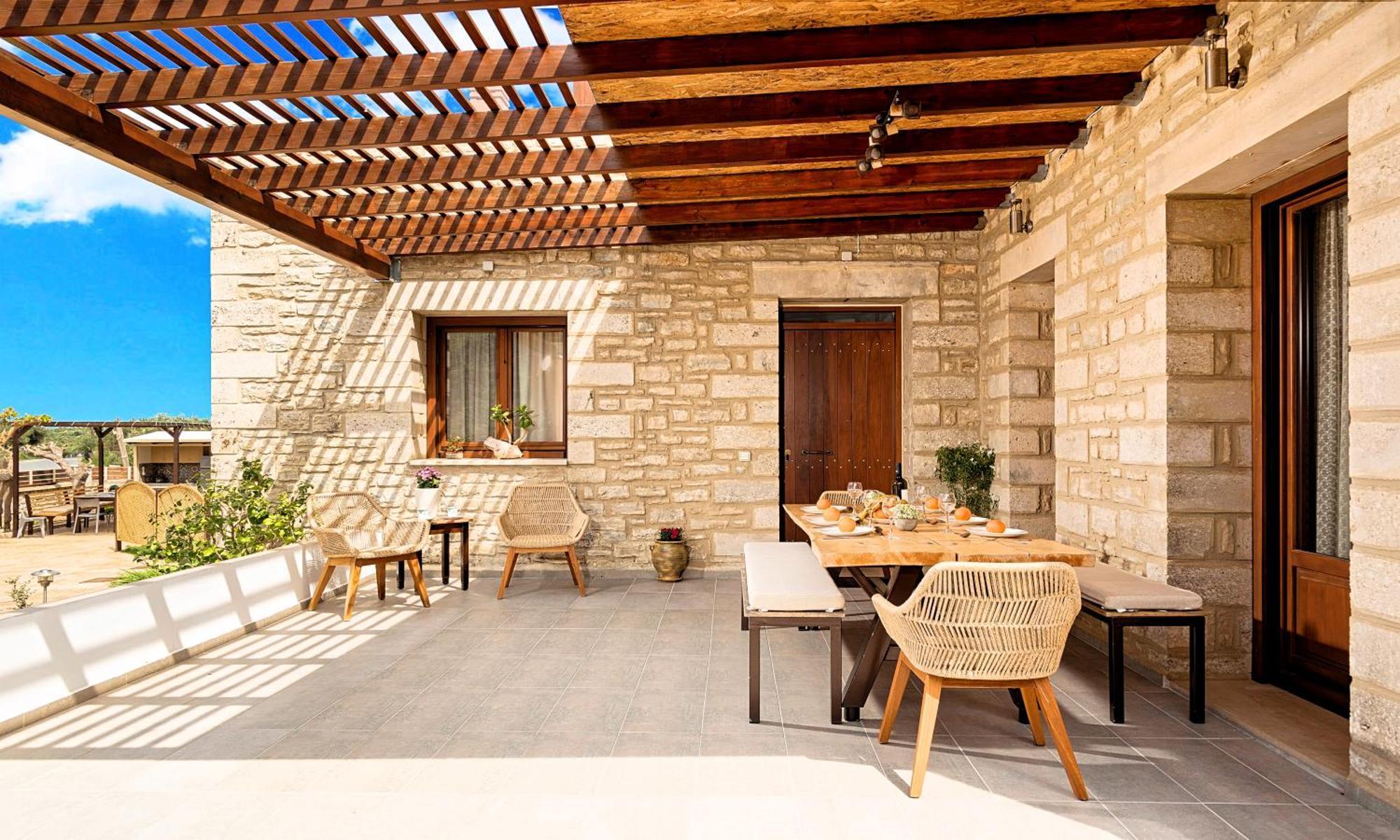 Cretan Sunrise Villa Heated Pool Dhimitroulianá Eksteriør billede