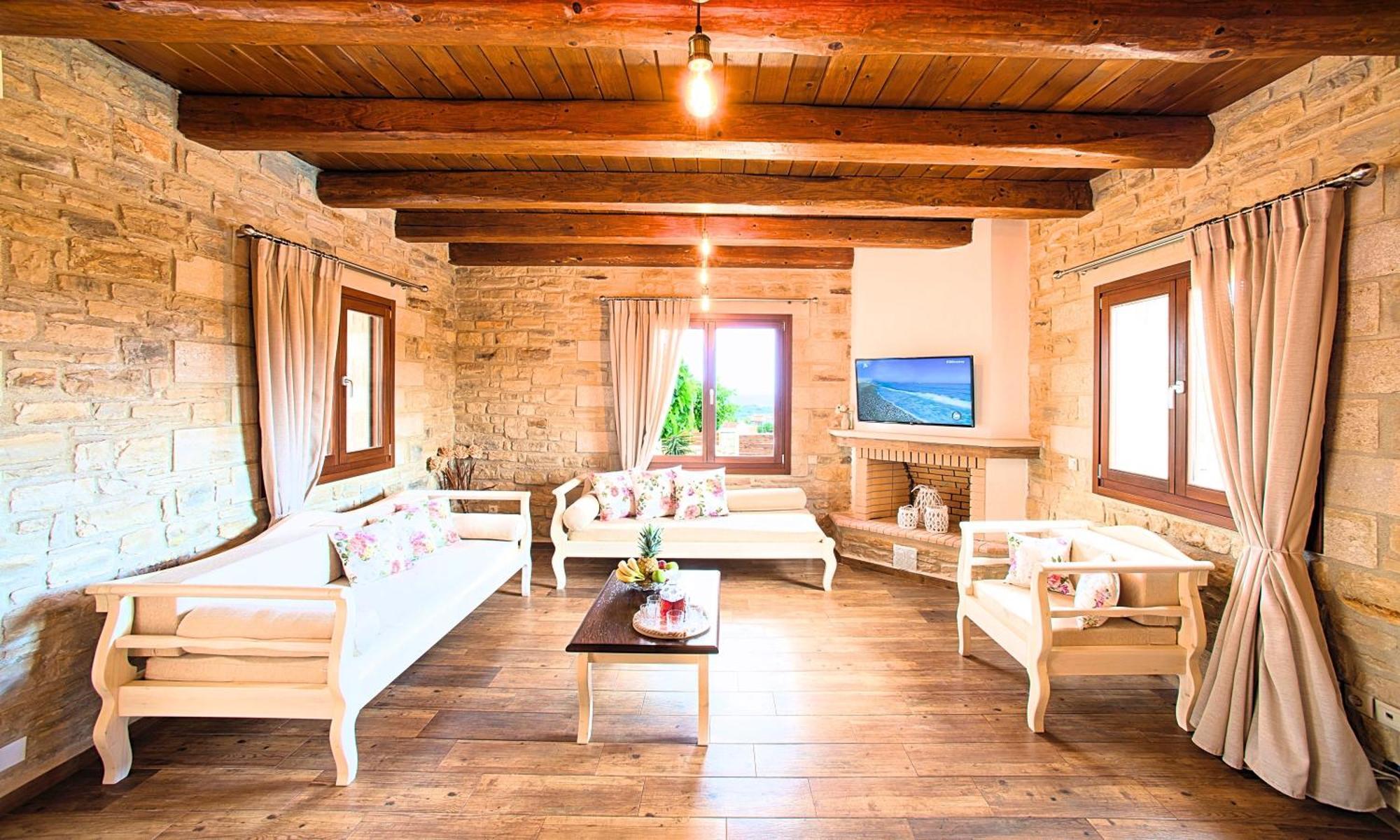 Cretan Sunrise Villa Heated Pool Dhimitroulianá Eksteriør billede