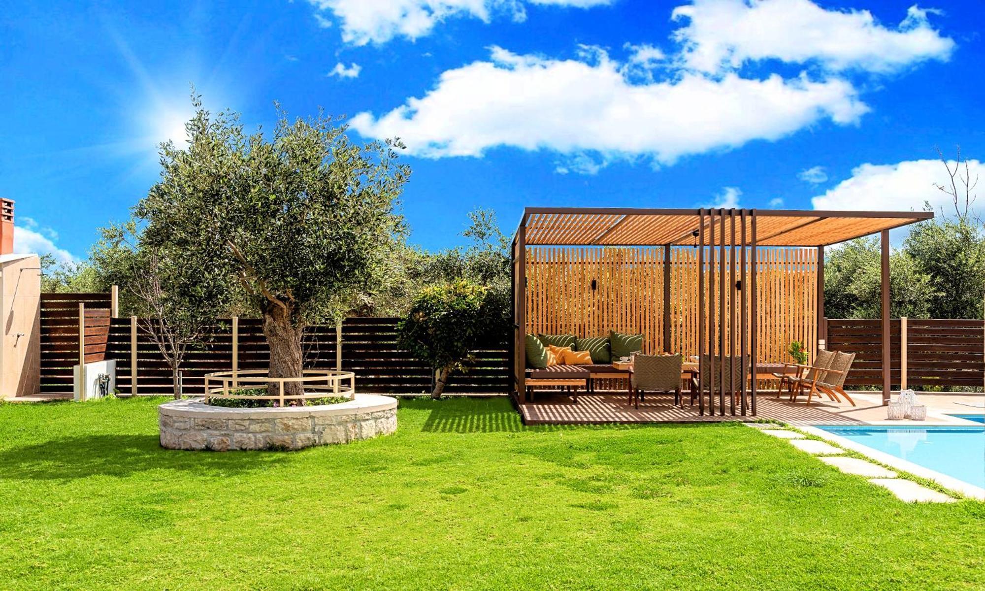Cretan Sunrise Villa Heated Pool Dhimitroulianá Eksteriør billede